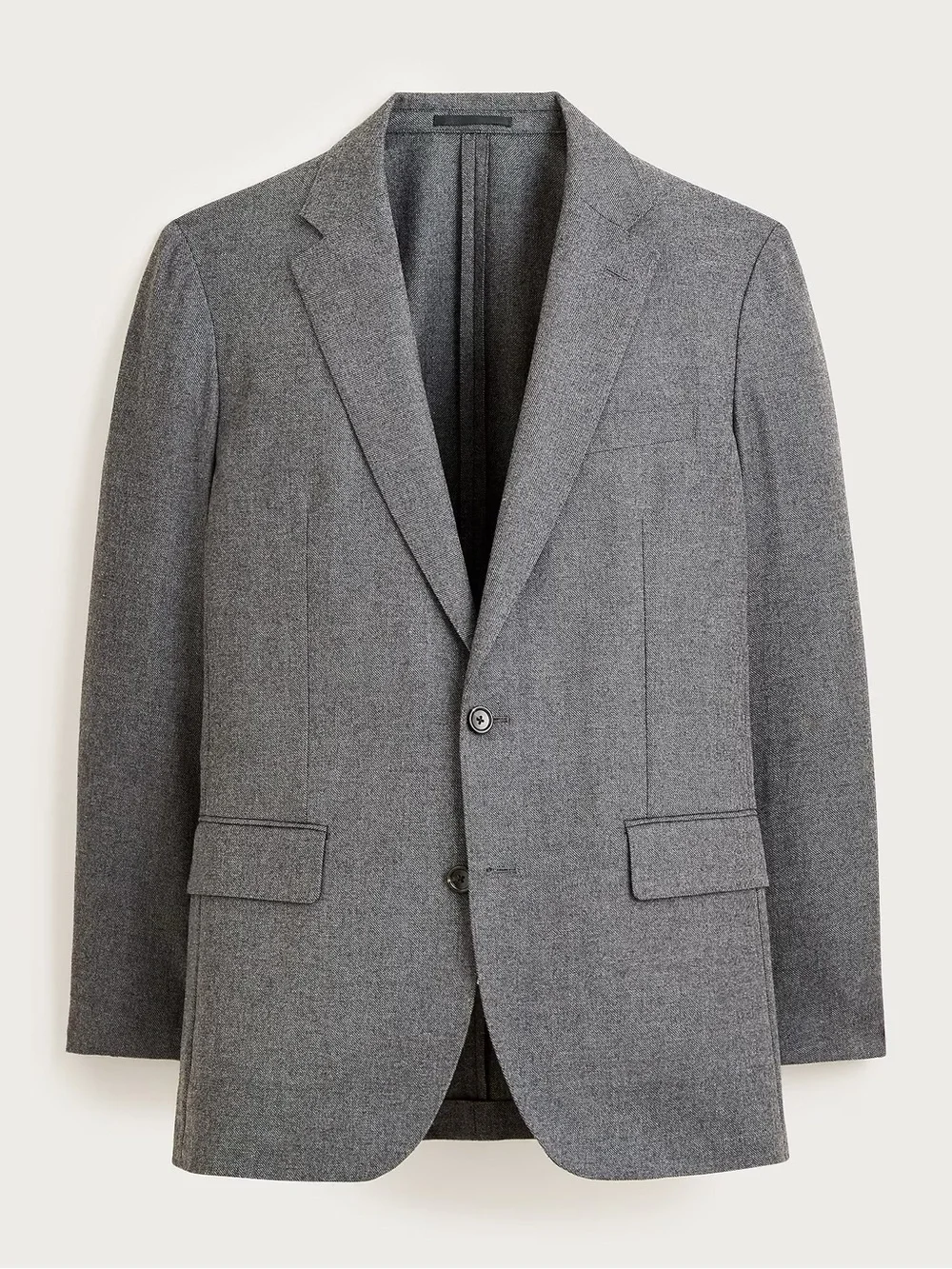 J. CREW Ludlow Slim-fit suit jacket in English cotton-wool blend Charcoal 38 R